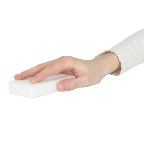 Magiczna gąbka z melaminy do czyszczenia plam bez chemii wielofunkcyjna gładka