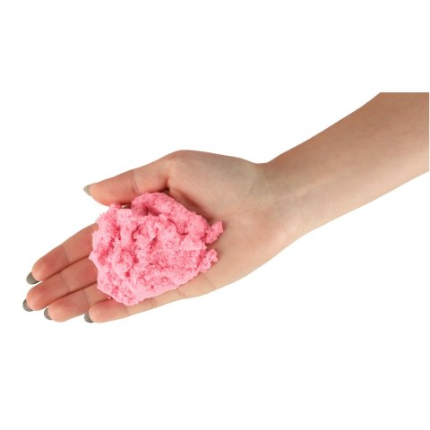 Piasek sensoryczny dla dzieci 1kg w woreczku różowy