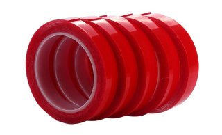 Taśma dwustronna samoprzylepna akrylowa montażowa transparentna mocna 20mm x 3m