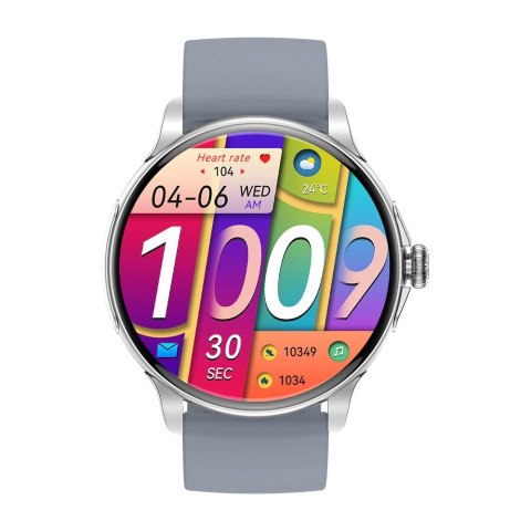 Smartwatch Damski Rubicon RNCF35 SILVER Bransoleta + Pasek